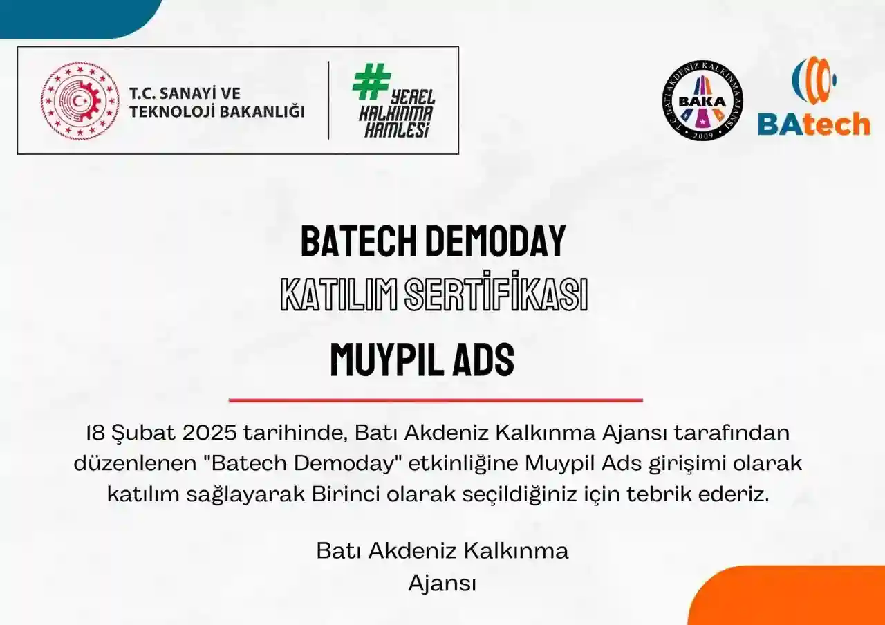 Batech Demoday Birincilik Ödülü Başarı Hikayesi